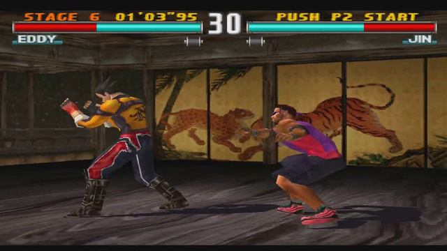 Tekken 3 arcade Eddy playthrough смотреть онлайн