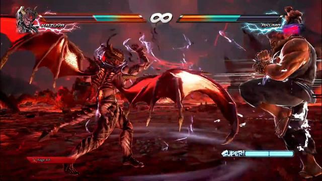 Tekken 7: "STORY" Devil Kazuya vs Shin Akuma Story Boss Battle (Hard Difficulty) смотреть онлайн