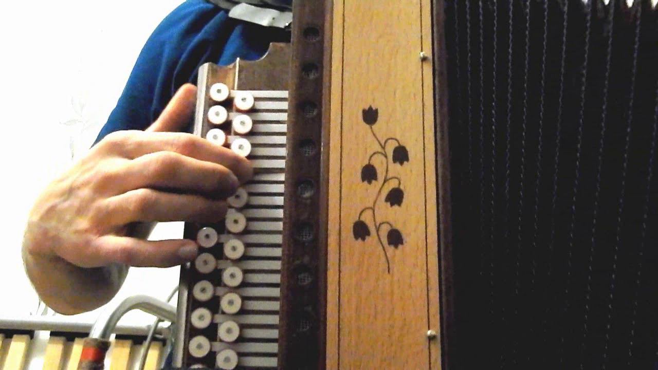 Песенка полярных лётчиков(как играть на гармони,с цифрами) смотреть онлайн