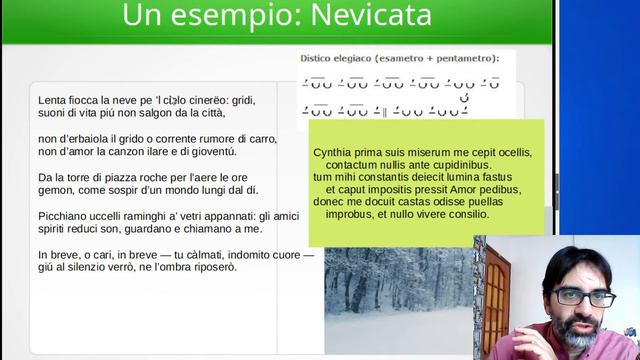 La metrica barbara con spiegazione di Nevicata di Carducci quale esempio смотреть онлайн
