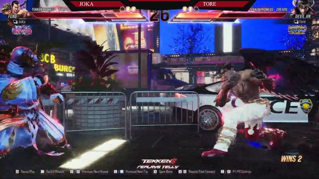 Tekken 8 ▰ JOKA (Ranked #1 Feng) Vs TORE (Devil Jin) ▰ Ranked Matches смотреть онлайн