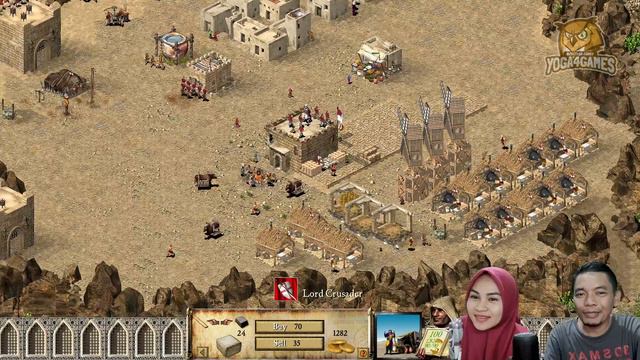 GamePlay Stronghold Crusader Misi 4-5 | Bahasa Indonesia | Yoga4games смотреть онлайн