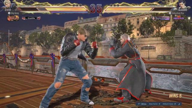 TEKKEN 8 | Aggressive Claudio vs Steve Fox смотреть онлайн