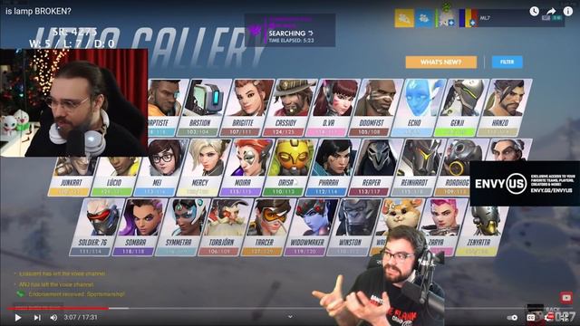 Samito Reacts to ML7 "Lamp is fine" Video (Overwatch Balance Discussion/Game Theory) смотреть онлайн