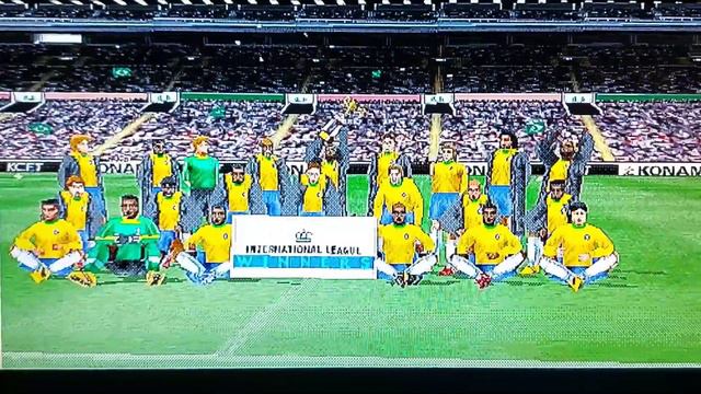 ISS Pro Evolution Soccer 2, Brazil win the International league, played in 2022. смотреть онлайн