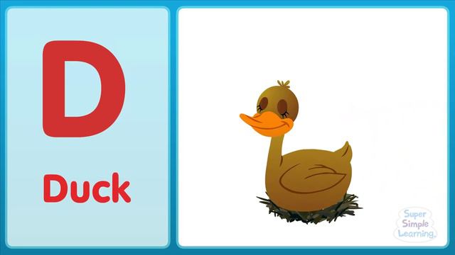 The D Song (Uppercase) _ Super Simple ABCs смотреть онлайн