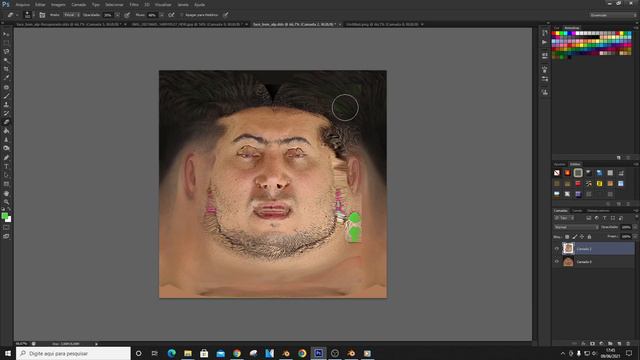 facemaker pes 2021 criando face pes blender tutorial смотреть онлайн