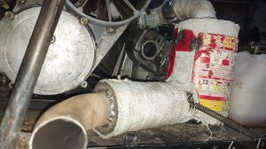 Глушитель и система выхлопа на снегоход буран своими руками.