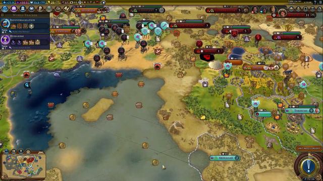 Civilization 6 - Rise and Fall Pre-Release as the Netherlands - Episode 11 ...Indian Resistance... смотреть онлайн