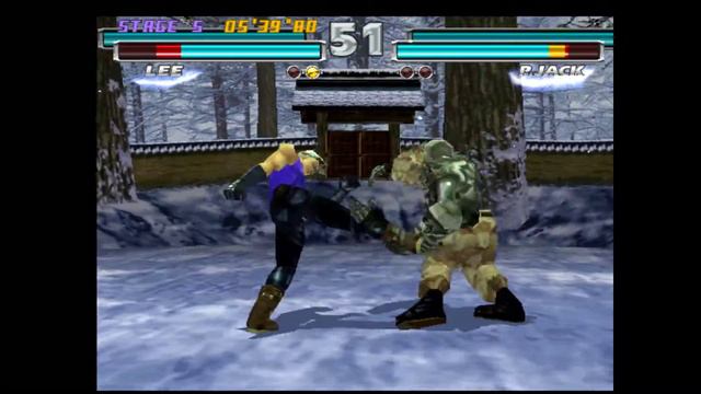 Lee/Eddy Arcade Playthrough (Tekken Tag Tournament on MAMEUI v.237) смотреть онлайн