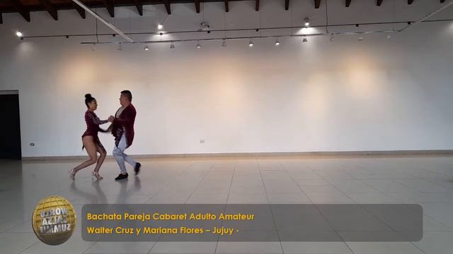 Bachata Pareja Cabaret Adulto Amateur - Walter Cruz y Mariana Flores смотреть онлайн