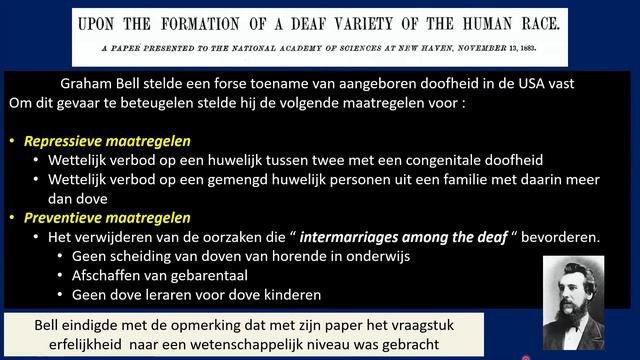 Lunchlezing Rinze Tange over 'Galton, Bell en de gevolgen voor aangeboren doofheid'. смотреть онлайн