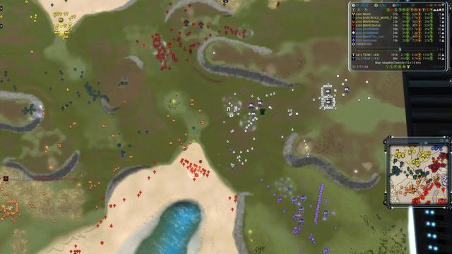 Supreme Commander Forged Alliance [163] 4x4 Никто не отсиживается на базе