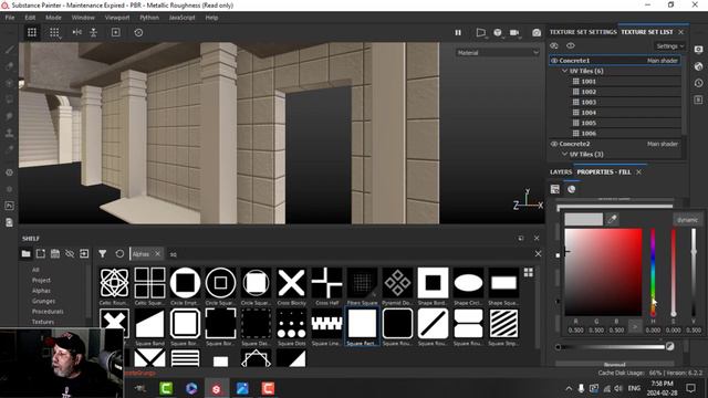 BLENDER_SUBSTANCE PAINTER_ CYBERPUNK STREET (PART 4) смотреть онлайн