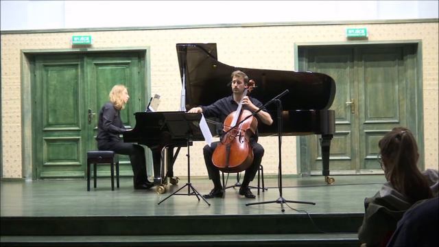 César Franck - Sonata in A Major/Arr. J. Delsart ::: encore: V. Yagling -Larghetto ::: Reger Duo :: смотреть онлайн