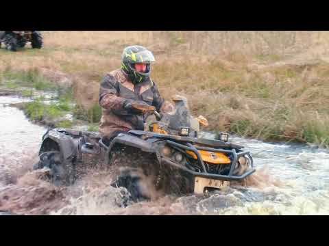 Месим грязь на Квадроциклах Brp Outlander 1000