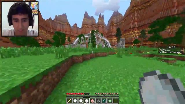 BOLA DE FOGO! :3 - Batalha de Magos [FT. AuthenticGames] смотреть онлайн