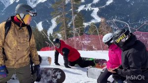 2. Ёлочка. Передний кант. Карвинг. Сноуборд. Илья Косяченко