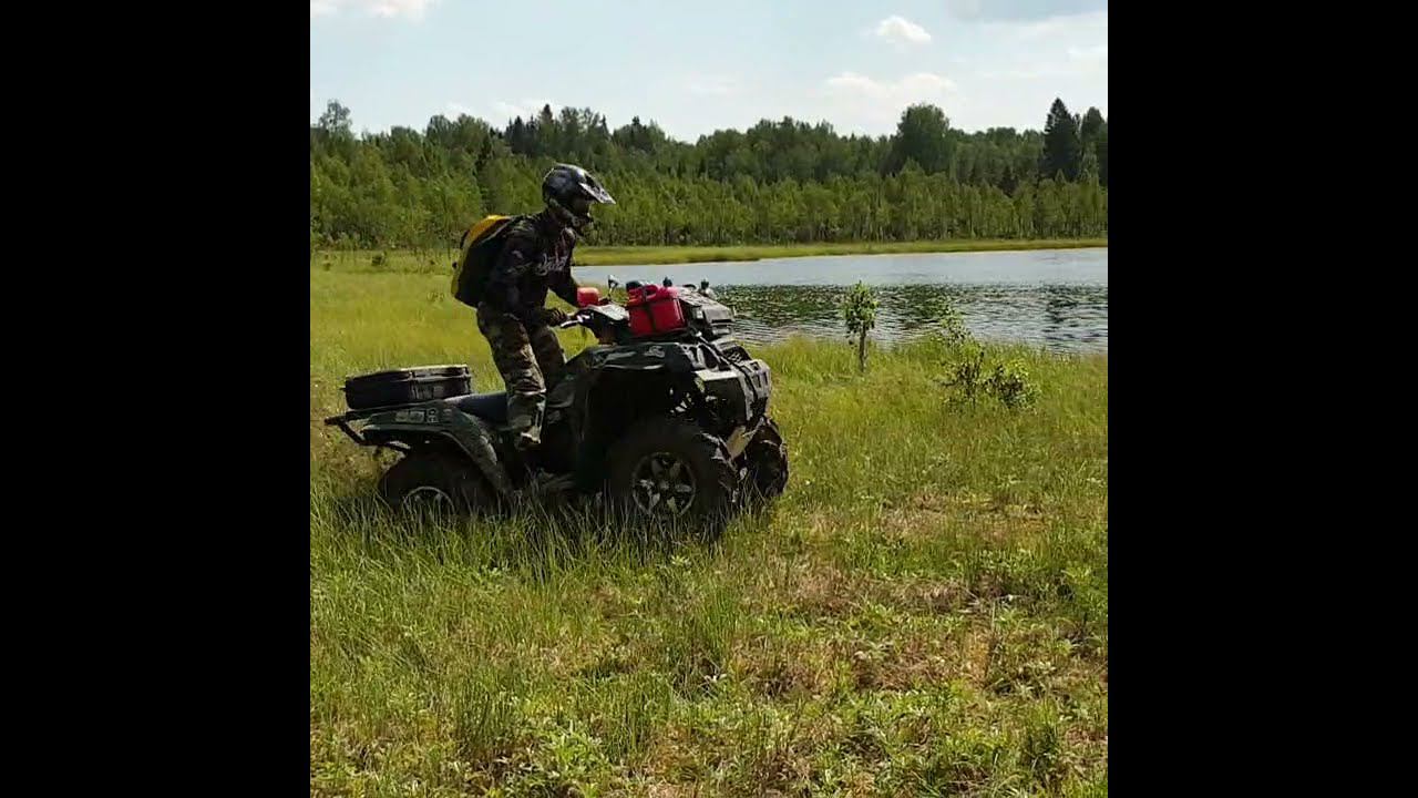 kawasaki Brute Force 750 на ковровом болоте смотреть онлайн