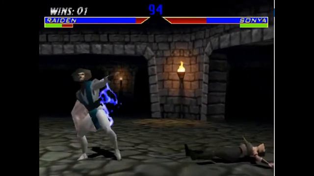 Mortal Kombat 4 - Raiden Gameplay Master II Difficulty смотреть онлайн