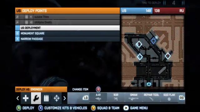 Battlefield 3: Attendants of Ares vs SSKM Seine Crossing смотреть онлайн