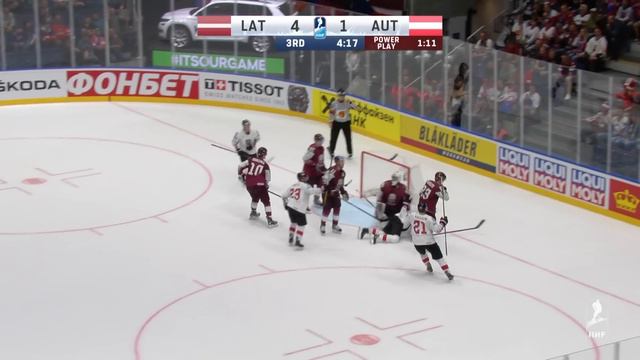 Herburger nets a last hurrah for Austria | Near Live | 2019 IIHF Ice Hockey World Championship смотреть онлайн