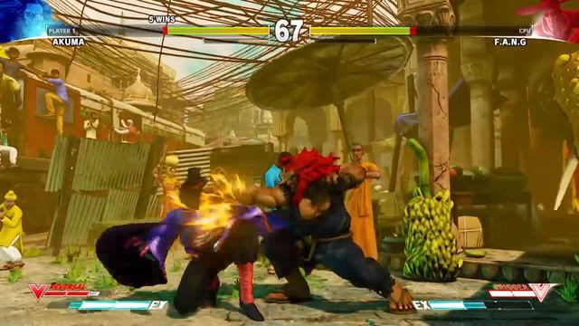 STREET FIGHTER V - Akuma VS Fang смотреть онлайн