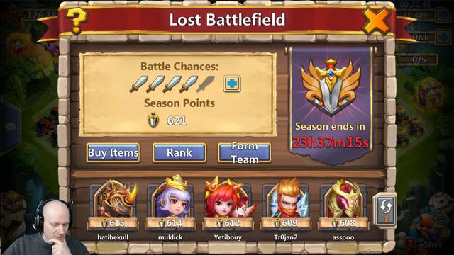 EASTER DAY LOGIN GIFT. $5 A DAY. CASTLE CLASH. LOST BATTLEFIELD. смотреть онлайн