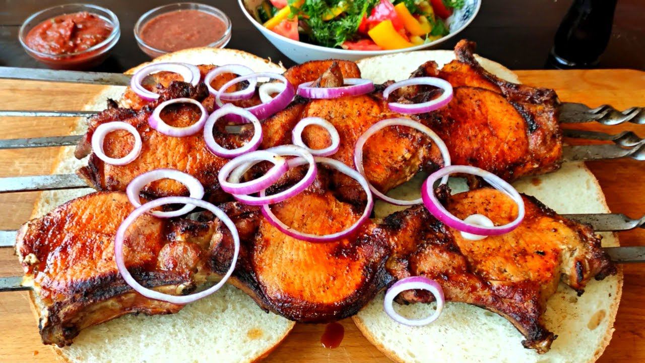 Вкусный АРМЯНСКИЙ ШАШЛЫК. Как ЗАМАРИНОВАТЬ и приготовить шашлык из свинины. #армянскаякухня #шашлык смотреть онлайн