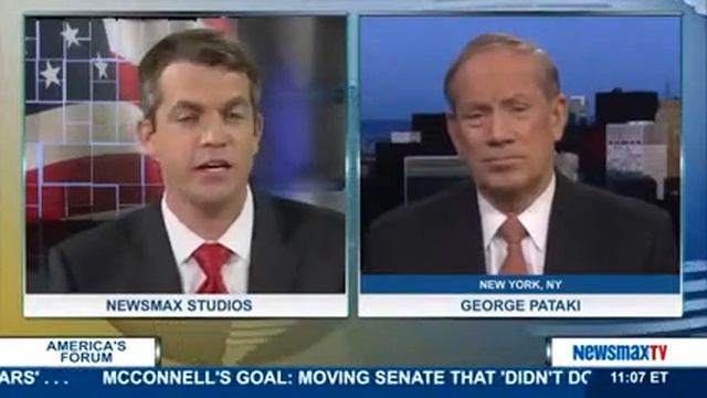 America's Forum | George Pataki Former governor of New York |pt1 смотреть онлайн