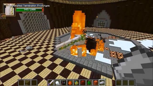 MUTANT IRON GOLEM VS DEMON GOLEM - Minecraft Mob Battles - Mods смотреть онлайн