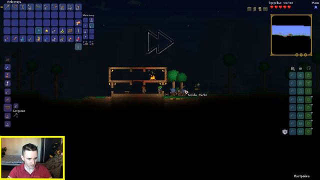 Terraria - НОЧЬ В ОГНЕ - [LA]