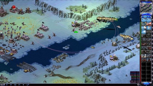 Red Alert 2 | Extra Hard Mod | Defend The Nortth Vs Brutal Ai