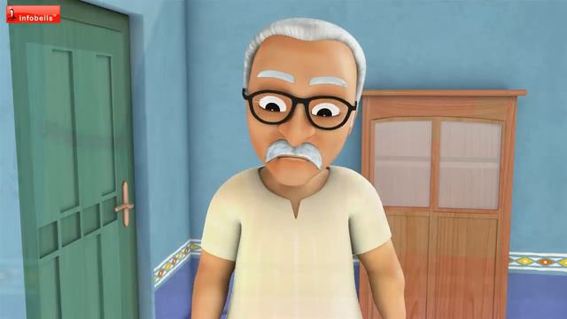 Ek Bandar | Hindi Rhymes for Children | Infobells смотреть онлайн