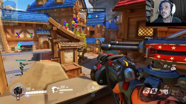 BLIZZARD WORLD low key torb & widow map OVERWATCH смотреть онлайн