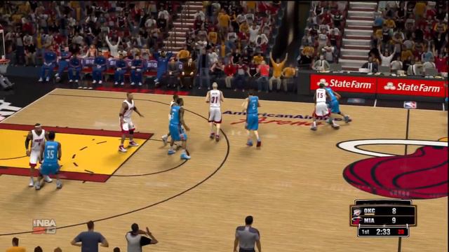 NBA 2K13 - Demo Gameplay - OKC @ MIA (PS3) смотреть онлайн