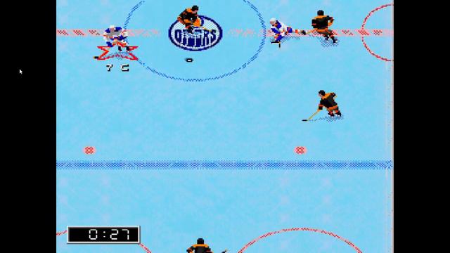NHL '96 Sega Genesis Gameplay - Canucks vs Oilers смотреть онлайн
