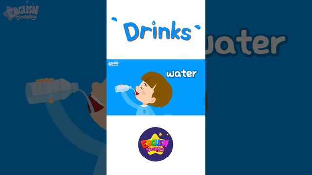 Kids vocabulary - Drinks смотреть онлайн