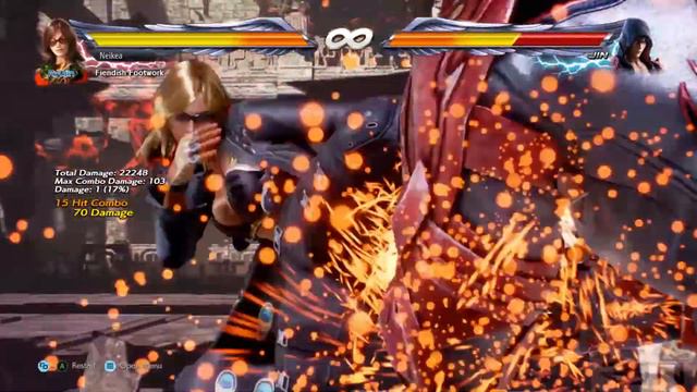 Tekken 7 [PC] - Katarina Alves Combo Exhibition смотреть онлайн