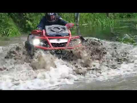 BRP Outlander XMR 1000 water wheelie смотреть онлайн