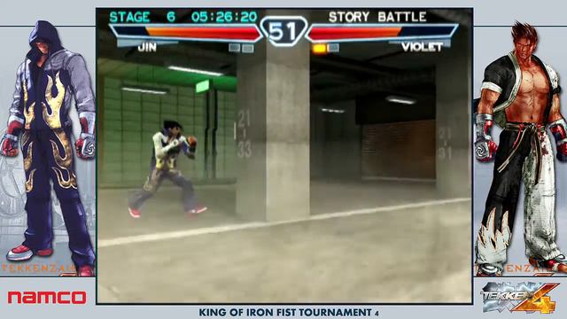 Tekken 4: Jin Story Battle смотреть онлайн