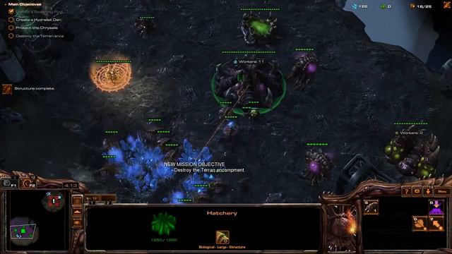 Starcraft: Mass Recall - Among the Ruins (Zerg Original Campaign #1) смотреть онлайн