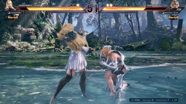 TEKKEN 8 LuckyEevee (LILI) CBT Matches #7 смотреть онлайн