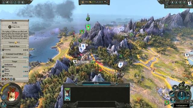 High Elves Tyrion 44 | Total War: Warhammer 2 Mortal Empires смотреть онлайн