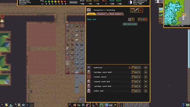 How to Make a Bed - Dwarf Fortress Quick Guide смотреть онлайн