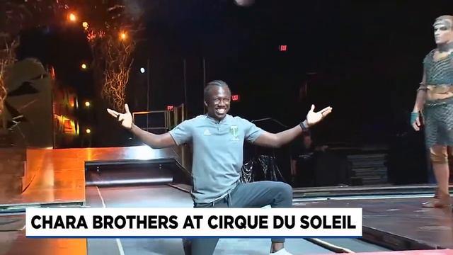 Timbers’ Chara Brothers join Cirque Du Soleil on stage смотреть онлайн