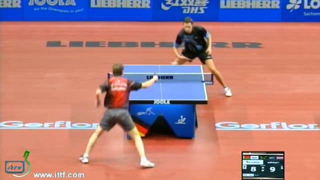 Vladimir Samsonov vs Werner Schlager[Men's World Cup 2010] смотреть онлайн