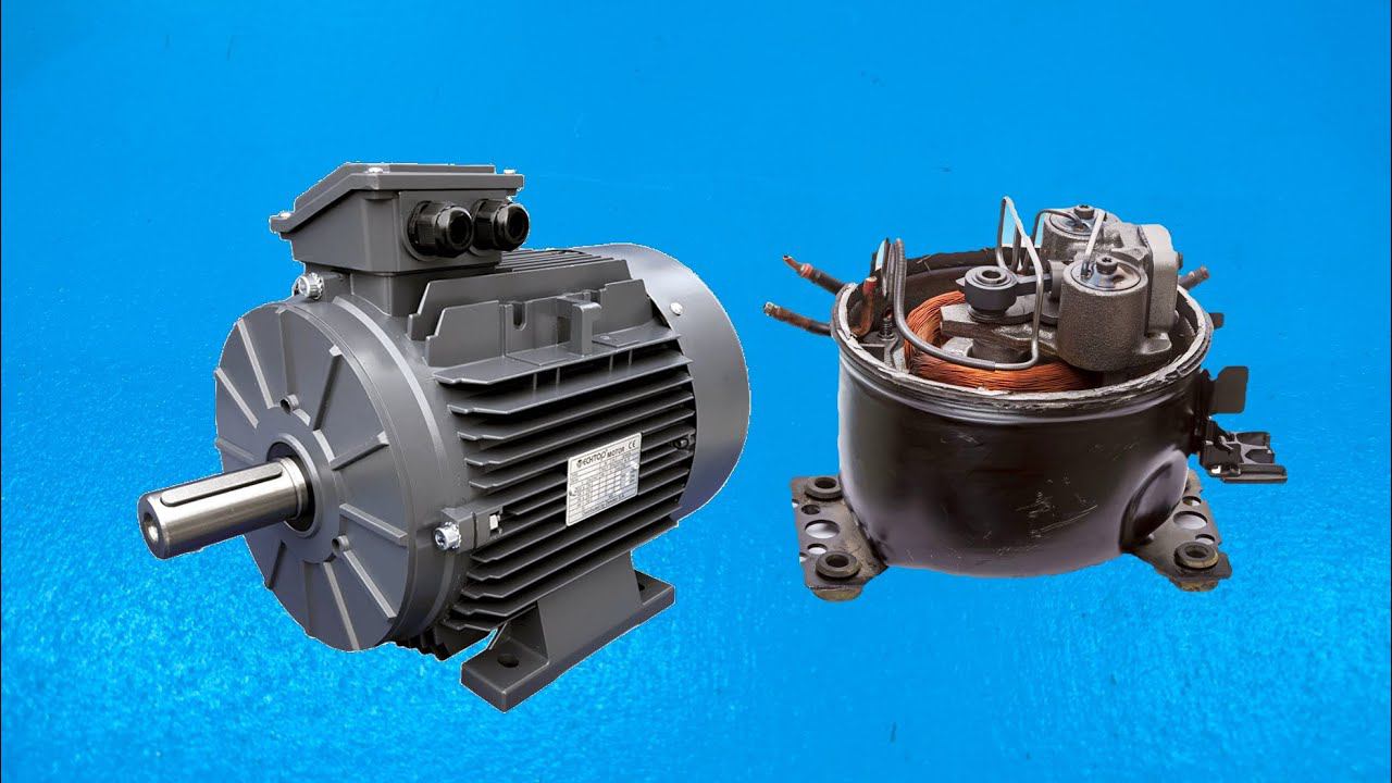 2 Шикарных станка из двигателя от холодильника и швейной машинки смотреть онлайн