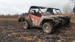 Polaris rzr 800 off road ride