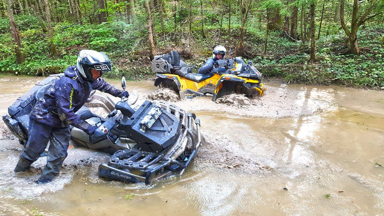 Stels Guepard 800 VS BRP Outlander 1000 смотреть онлайн